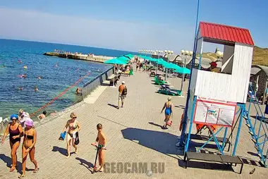 Solnechnyv Plajı, Sevastopol, Rusya