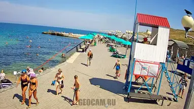 Solnechnyv beach, Sevastopol, Russia Live Cam