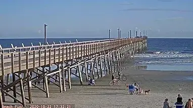 Sunset Beach İskelesi, Kuzey Karolina canlı web kamerası