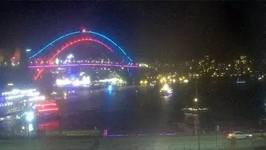 Ponte do Porto de Sydney webcam ao vivo