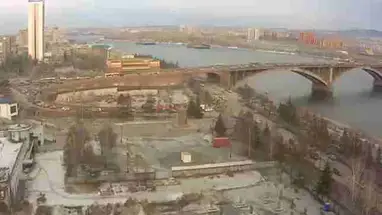 劇場広場、クラスノヤルスク ウェブカメラのライブストリーム