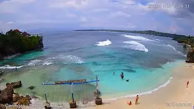 Il caffè dell'isola, Nusa Ceningan webcam dal vivo