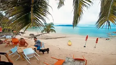 Spiaggia della baia di Tongson, Koh Samui webcam dal vivo