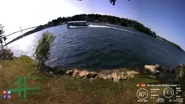 Puente de las 1000 Islas Bahía de Alejandría cámara web en vivo