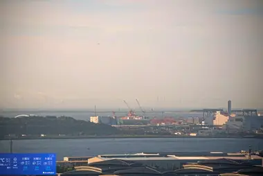 Baai van Tokio richting Haneda, Ariake