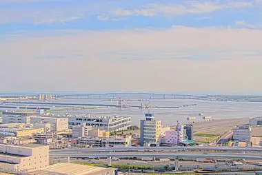 有明から望む東京ゲートブリッジ