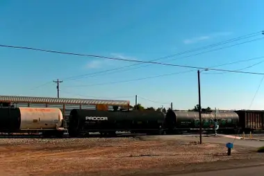 Tornillo Railroad Crossing, Texas