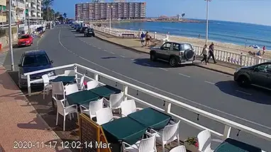 Playa de Los Locos w Alicante kamera na żywo