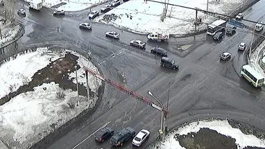 브라츠크의 교통 거리 웹캠 라이브 스트림