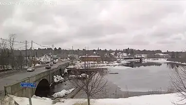 Веб-камера Трафтон-Фолс, Майло, Мэн в реальном времени