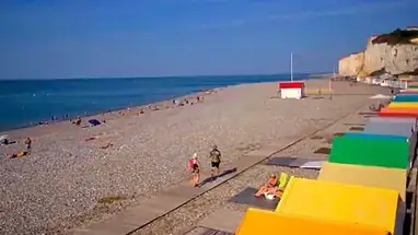 Bãi biển Criel-sur-Mer phát trực tiếp qua webcam