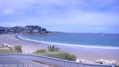 Plage de Trestraou webcam en direct