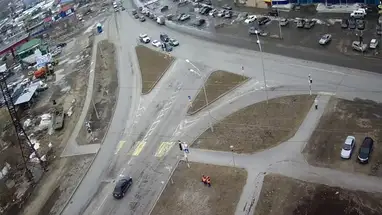 Kreuzung der Nordstraße, Nischnewartowsk Online-Webcam