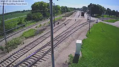 Muzeum Kolejnictwa w Illinois kamera na żywo