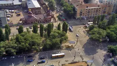Crossroads Universiteit en Bolshaya Gornaya-straten, Saratov online-webcam