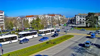 Plaza Ushakov, Sebastopol cámara web en vivo