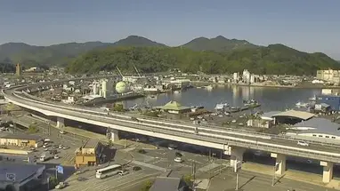 Stadt Uwajima, Japan Online-Webcam