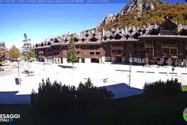 Plaza central de Val di Luce, Abetone