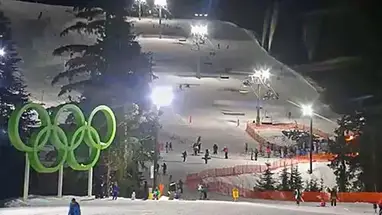 Olympic Plaza, Cypress Mountain Live Cam