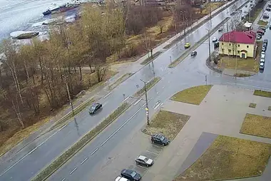 Kruispunt van Varkaus - Moermansk, Petrozavodsk