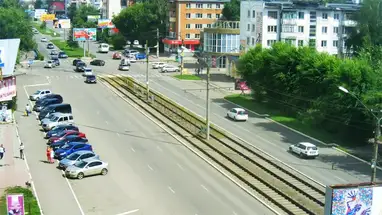 Skrzyżowanie Wasiljew – Martyanow, Bijsk kamera na żywo