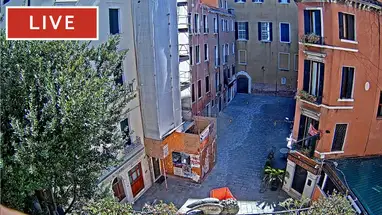 Campiello Marinoni, Venice phát trực tiếp qua webcam