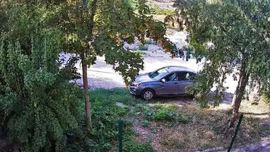 Веб-камера Строительство модульного меддиспансера в селе Верхнесадовое, Севастополь в реальном времени