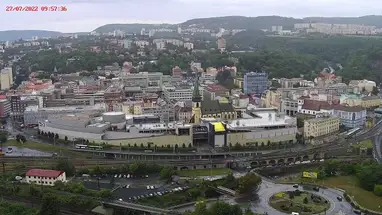 Větruše Panoramica, Usti nad Labem webcam dal vivo