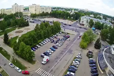 Webcam on Victory Square in Vladimir city