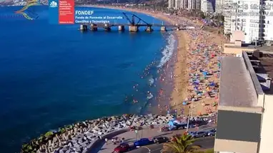 Playa Acapulco, Viña del Mar Live Cam