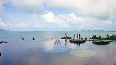 Hotel w Koh Samui kamera na żywo