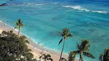 Веб-камера Пляж Вайкики в реальном времени