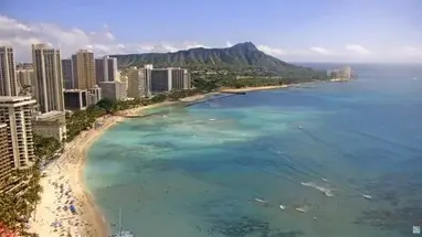 Sheraton Waikiki Sahil Şeridi canlı, HI canlı web kamerası