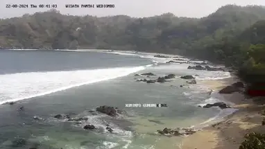 Praia de Wediombo, Indonésia webcam ao vivo