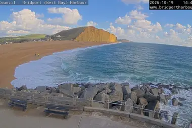 East Beach und East Cliff, West Bay