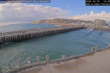 Jurassic Pier, West Bay