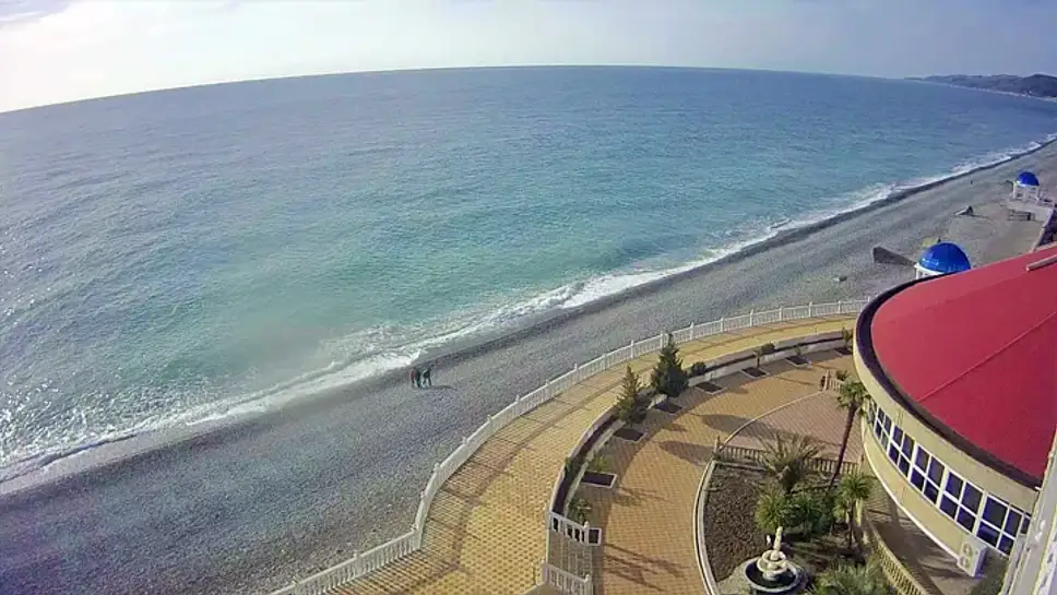 Веб камеры лазаревское пляж реального времени