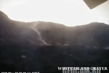 White Island crater webcam