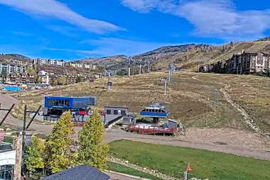 Talstation der Gondelbahn Wild Blue, Steamboat Springs
