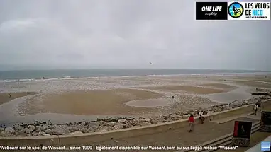 Plage de Wissant, França webcam ao vivo