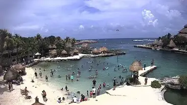 Parque Xcaret, Solidaridad, Playa del Carmen webcam ao vivo