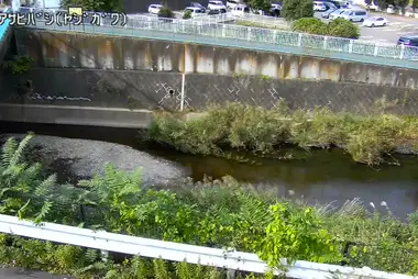 Rivière Yaji au pont Shin-Asahi, Hino