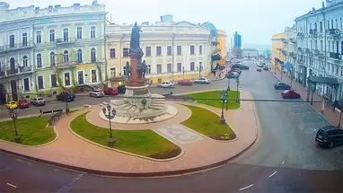 Yekaterininskaya square, Odessa Live Cam