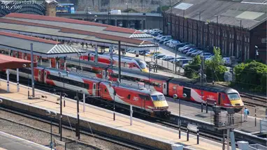 Estación de tren de York, Londres cámara web en vivo