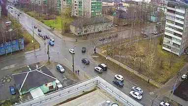 Веб-камера Перекресток Зайцева - Мелентьева в реальном времени