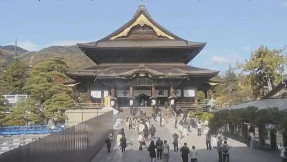 Webcam en direct Temple Zenkoji Nagano, Japon