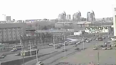 Zheleznyaka – Traktovaya-Straße, Krasnojarsk Online-Webcam